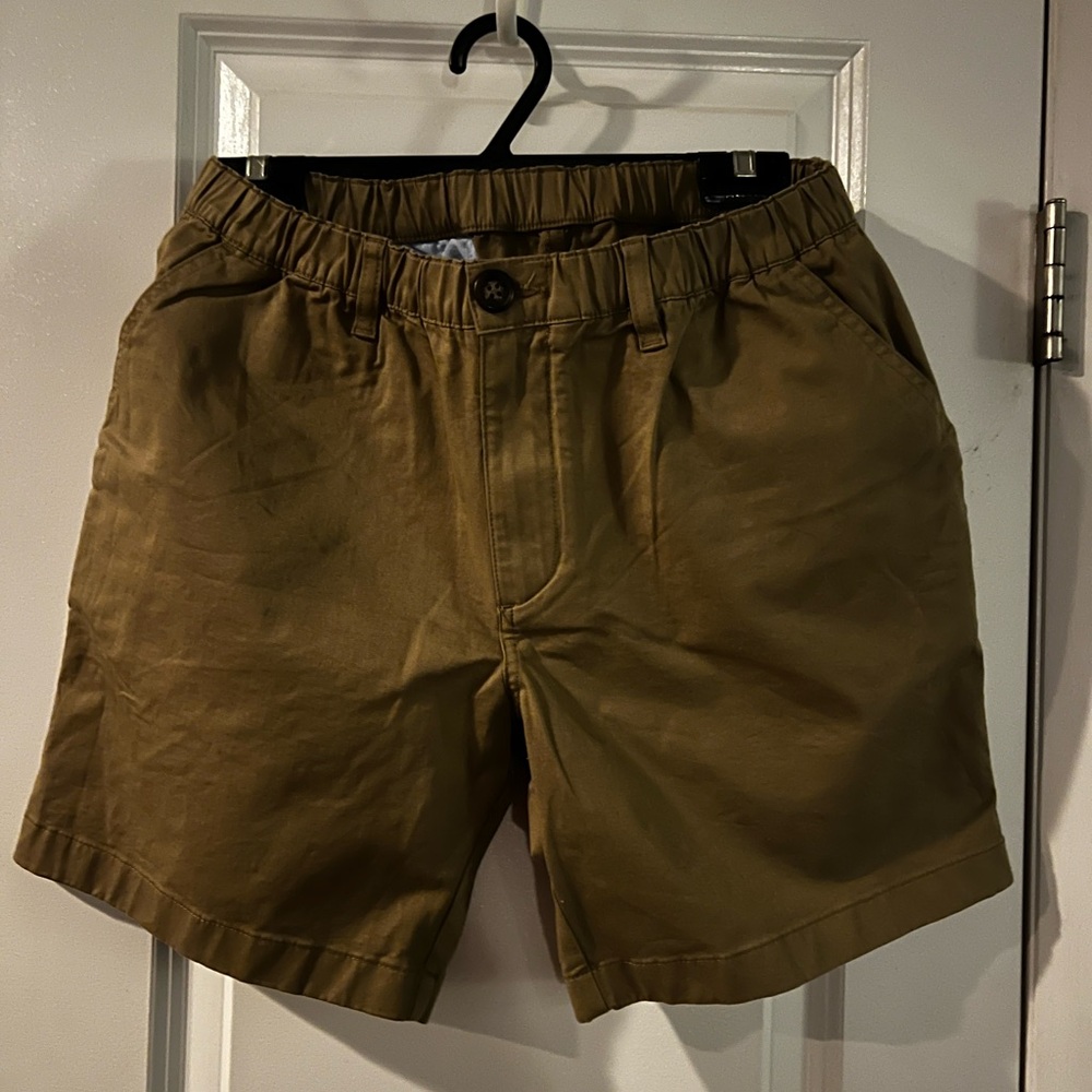 Chubbies Men's Tan Flat Front Shorts